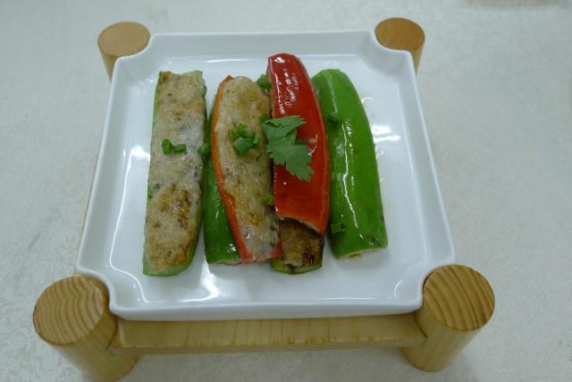 煎酿尖椒图片|煎酿尖椒产品图片由广州市雍苑餐饮服务公司